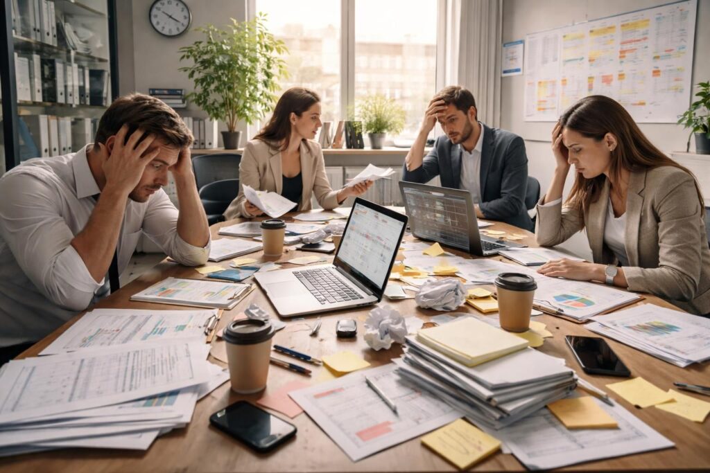 découvrez l'impact financier d'une mauvaise organisation interne sur une année et comment l'éviter pour optimiser la performance de votre entreprise.