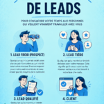 Illustration des différents types de leads en marketing.