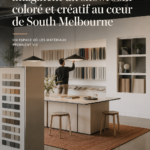 Showroom coloré et créatif d'une marque australienne à Melbourne