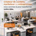Screenshot de l'interface utilisateur de Craftty.ai montrant la création de contenu.