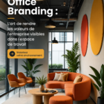 Un bureau moderne et inspirant qui reflète les valeurs d'une entreprise.