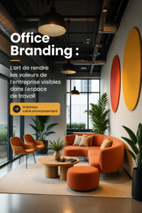 Un bureau moderne et inspirant qui reflète les valeurs d'une entreprise.