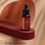 Emballage apaisant en pastel invitant à la relaxation