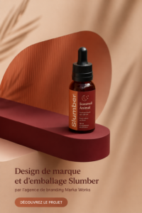 Emballage apaisant en pastel invitant à la relaxation
