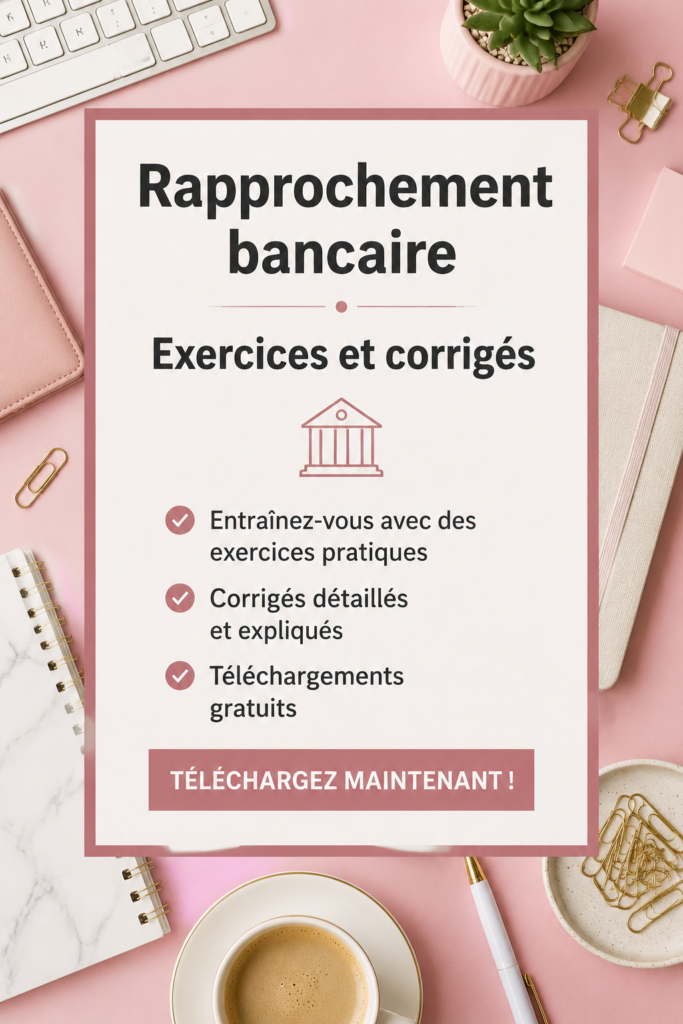 Exercices de réconciliation bancaire à télécharger gratuitement