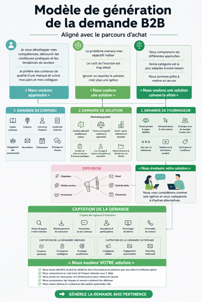 Une femme travaillant sur son ordinateur en consultant son profil LinkedIn pour B2B.