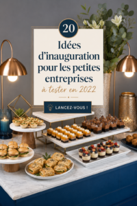 Un groupe de femmes souriantes lors du lancement d'une petite entreprise, avec décorations colorées et ambiance festive.
