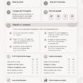 Modèle d'audit Instagram avec graphiques et conseils