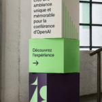Décor coloré et accueillant de Play Studio à la conférence OpenAI