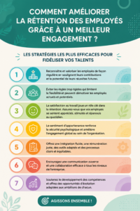 Un groupe de femmes en réunion, incarnant l'engagement des employés en entreprise.