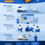 Exemple de landing page efficace avec un design engageant et un appel à l'action clair.
