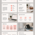 Modèle de présentation Canva avec un design moderne