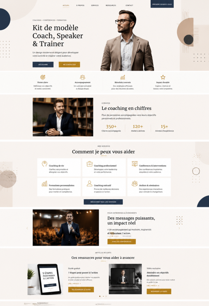 Kit de coaching complet pour professionnels