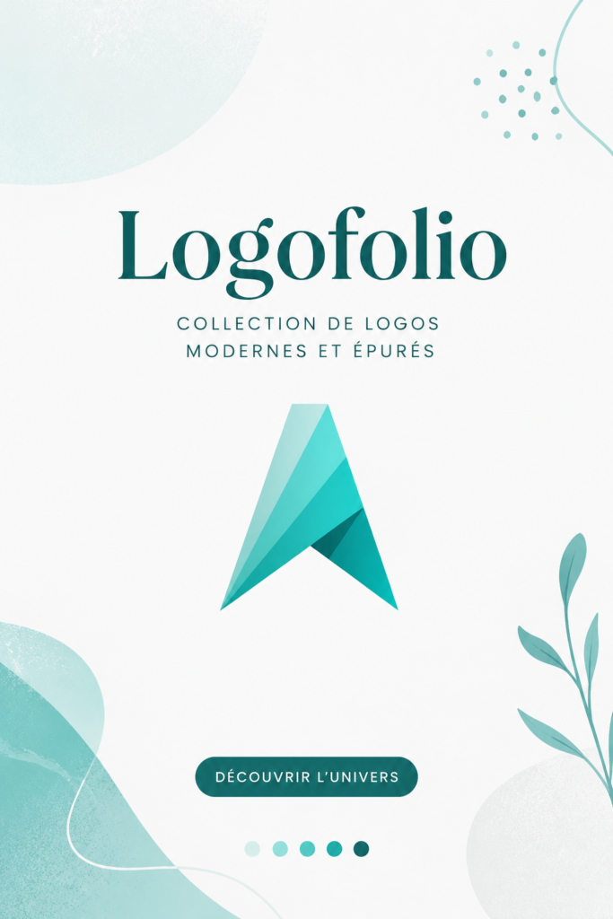 Logofolio de Coen Pohl, mettant en avant des créations de logos variés et modernes.
