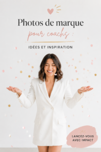 Séance photo de marque pour coach avec un décor inspirant