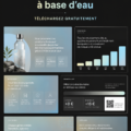 Illustration d'une goutte d'eau symbolisant son importance vitale.