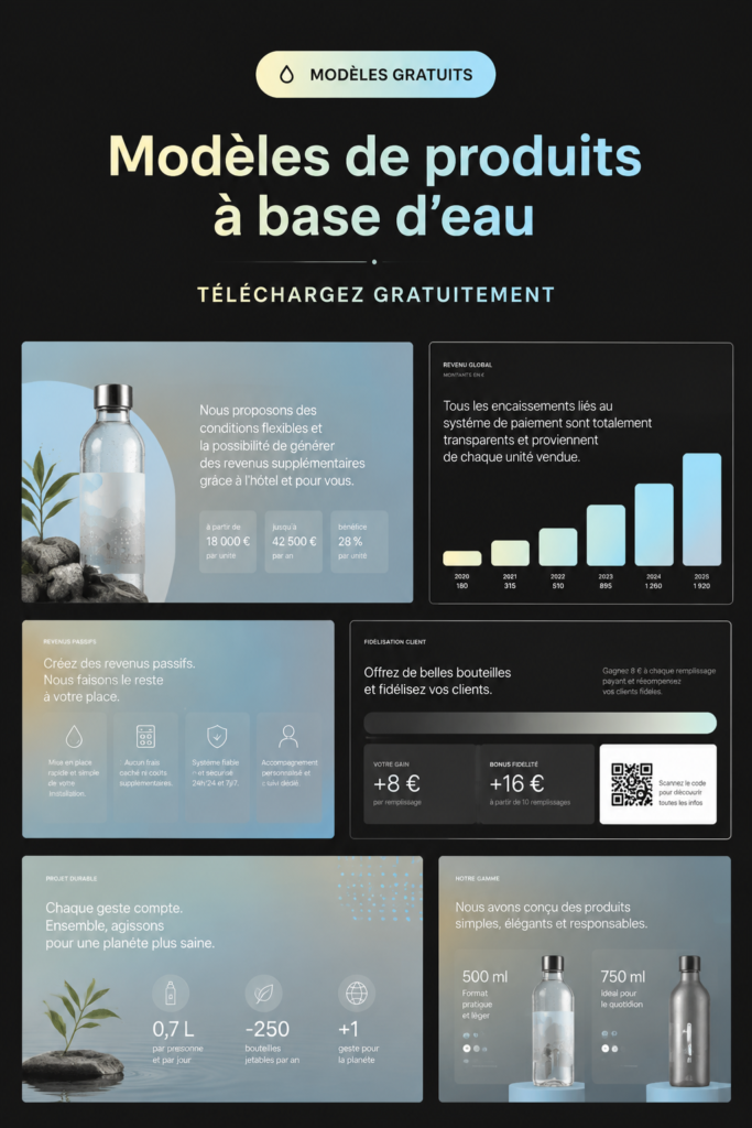 Illustration d'une goutte d'eau symbolisant son importance vitale.