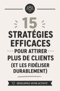 Stratégies efficaces pour attirer et fidéliser les clients dans un environnement professionnel chaleureux.