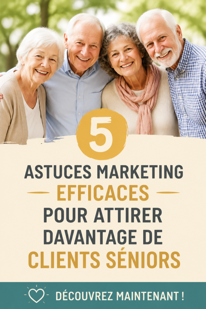 Stratégies marketing pour attirer des clients seniors