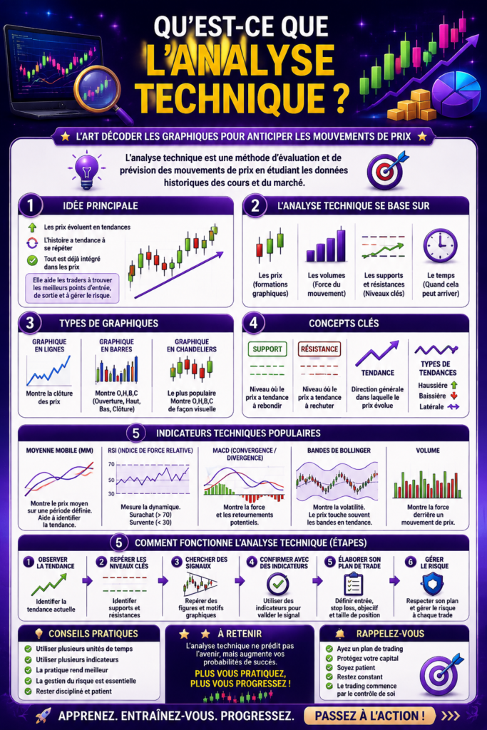Femme utilisant des graphiques d'analyse technique pour des stratégies B2B