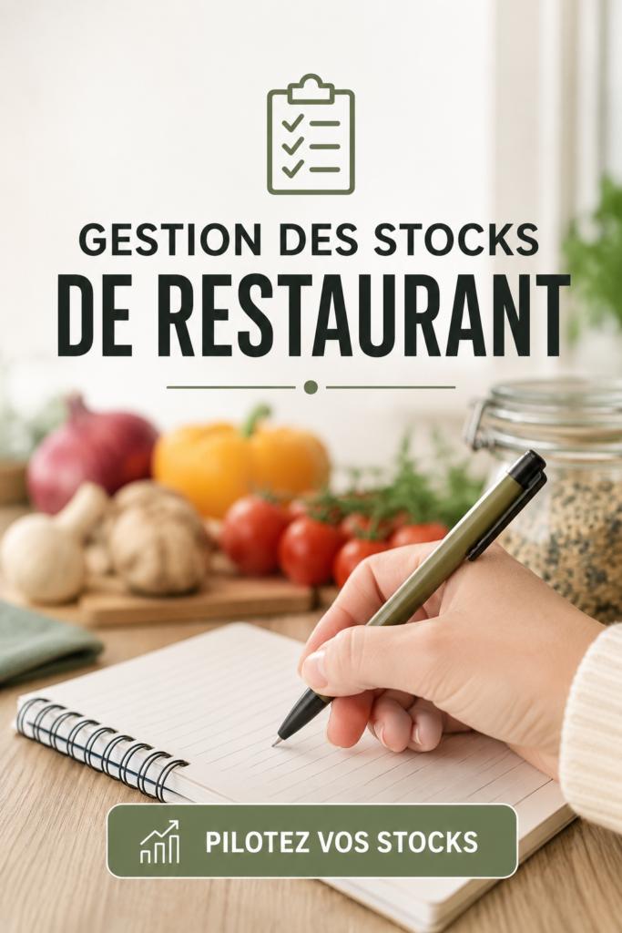 Gestion d'inventaire efficace dans un restaurant