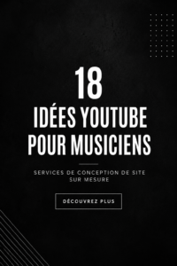 Vignette de la vidéo YouTube d'un musicien avec une belle couverture
