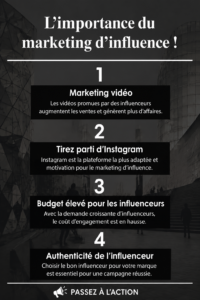 Femme d'affaires discutant de marketing d'influence avec des collègues, représentant l'importance de cette stratégie.