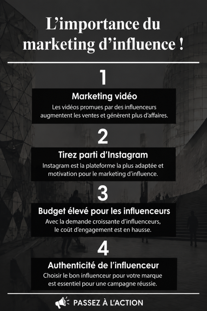 Femme d'affaires discutant de marketing d'influence avec des collègues, représentant l'importance de cette stratégie.