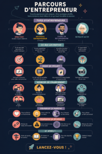 Visuel d'une femme entrepreneuse discutant de son expérience dans un cadre chaleureux.