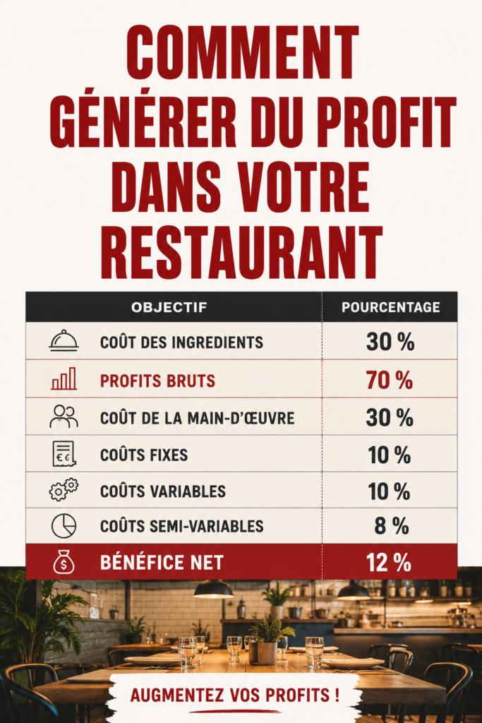 Une gérante de restaurant souriante examinant des tableaux financiers pour comprendre ses bénéfices.
