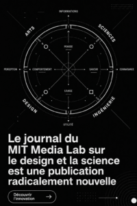 Logo du MIT Media Lab symbolisant l'innovation en design et science