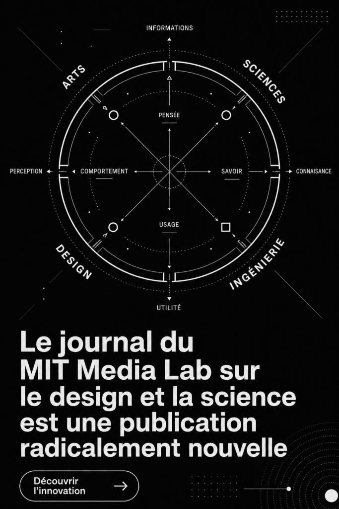 Logo du MIT Media Lab symbolisant l'innovation en design et science