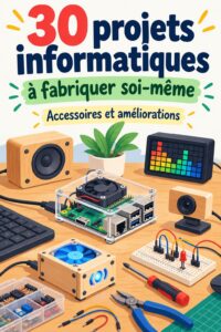 Espace de travail inspirant avec des éléments DIY personnalisés et chaleureux.