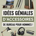 Accessoires de bureau modernes et pratiques pour hommes