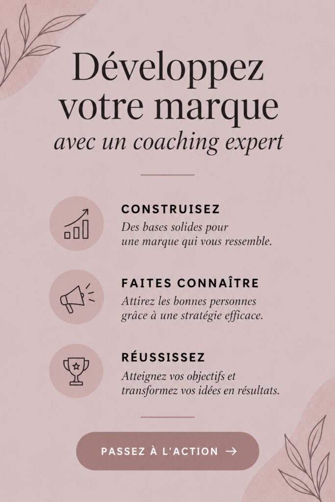 Coaching marketing pour les marques B2B en pleine croissance