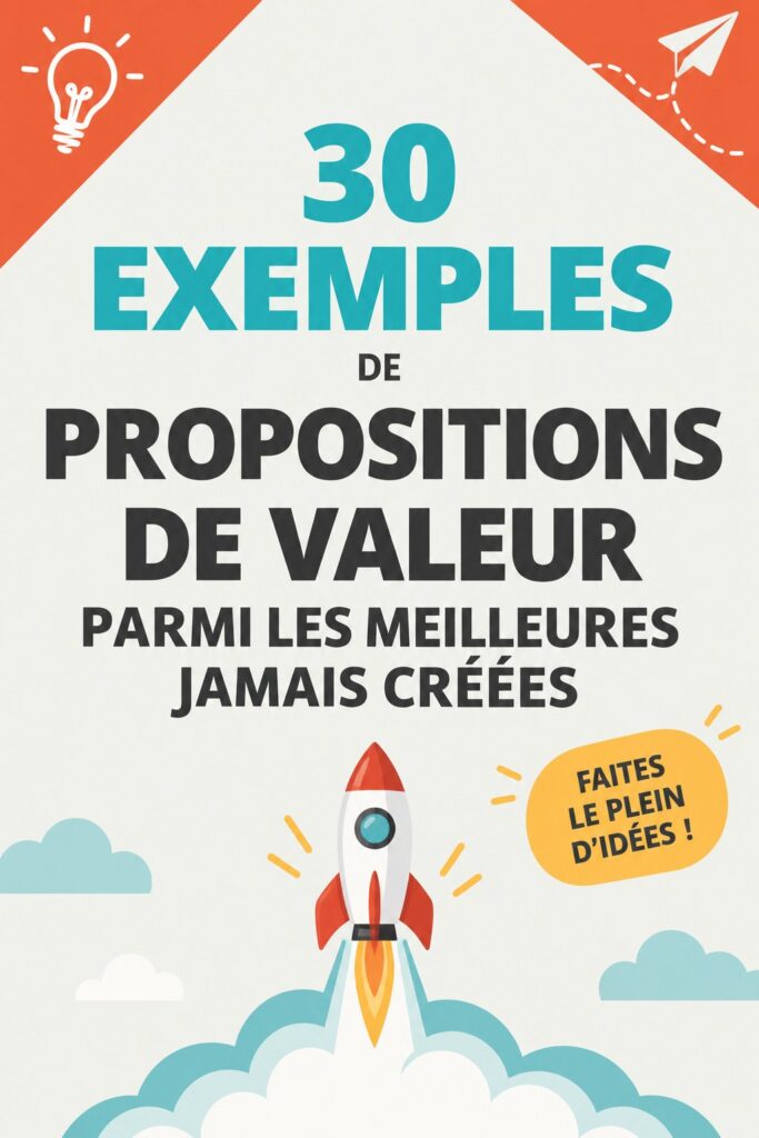 Image illustrant des exemples de propositions de valeur en marketing B2B.