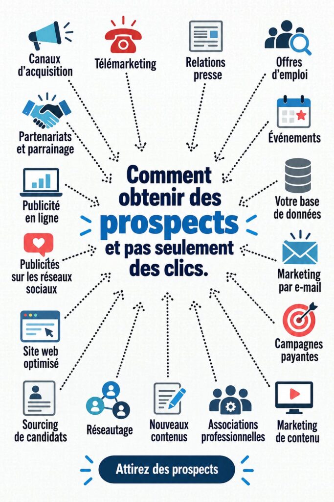 Une femme utilisant un ordinateur pour travailler sur le marketing B2B et générer des leads.