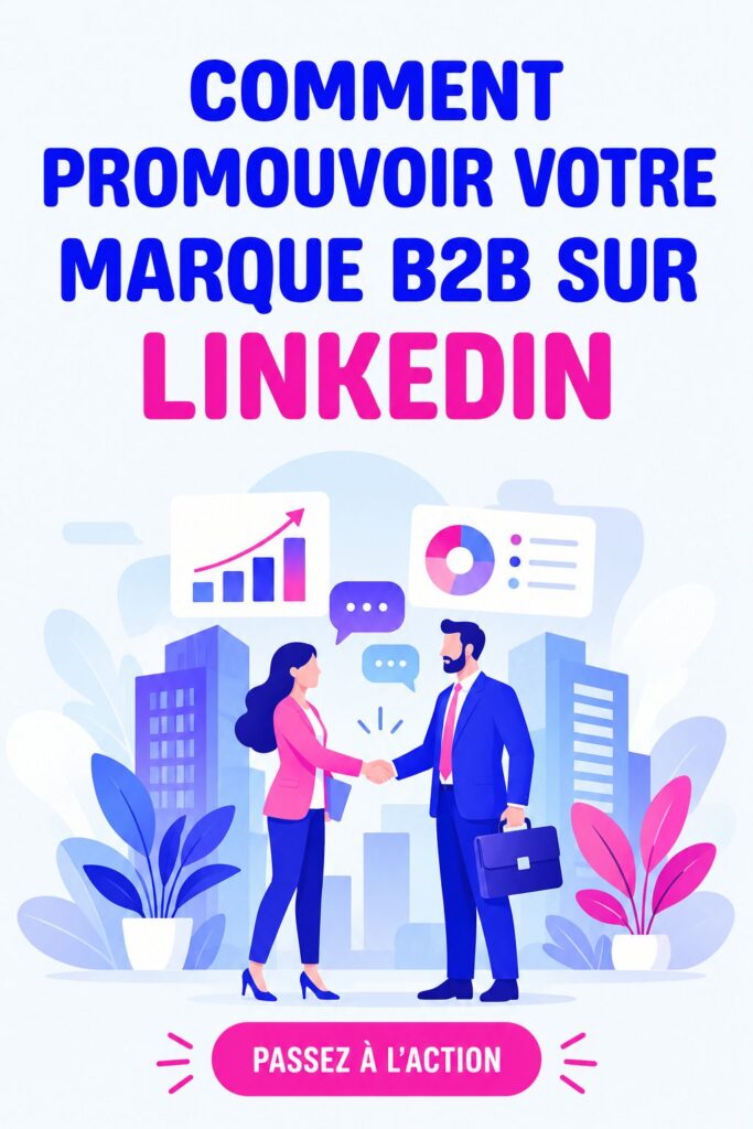 Une professionnelle utilise LinkedIn pour développer sa marque B2B