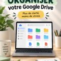 Capture d'écran de l'interface Google Drive montrant un espace de travail organisé.