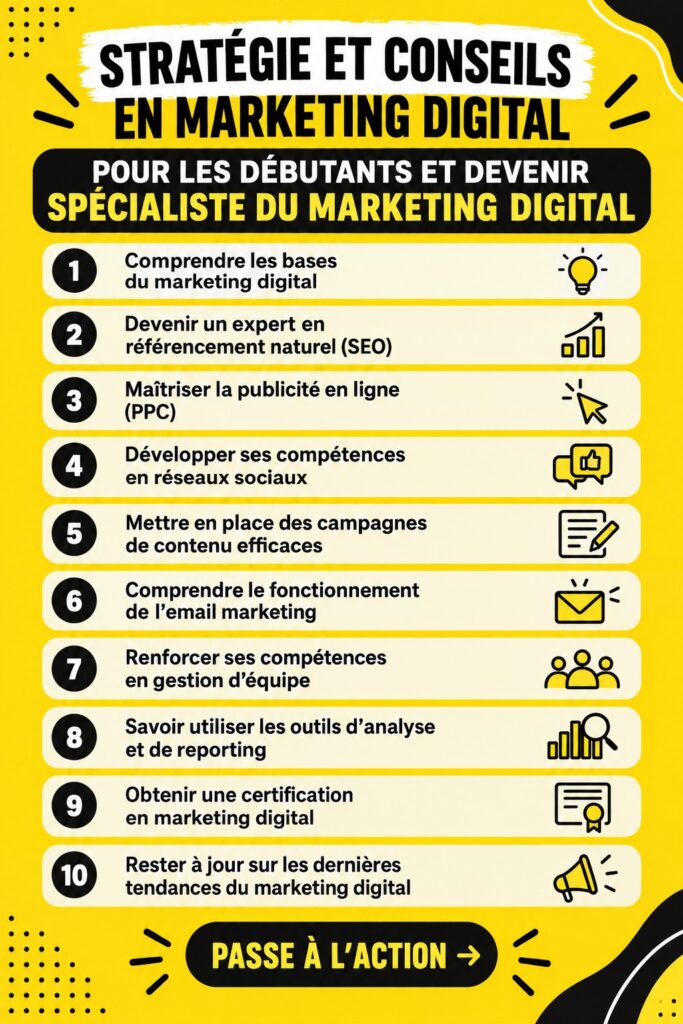 Femme utilisant un ordinateur portable pour élaborer sa stratégie de marketing digital