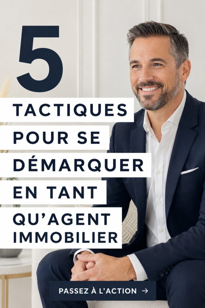 Une femme agent immobilier souriante consultant des documents dans un bureau moderne.