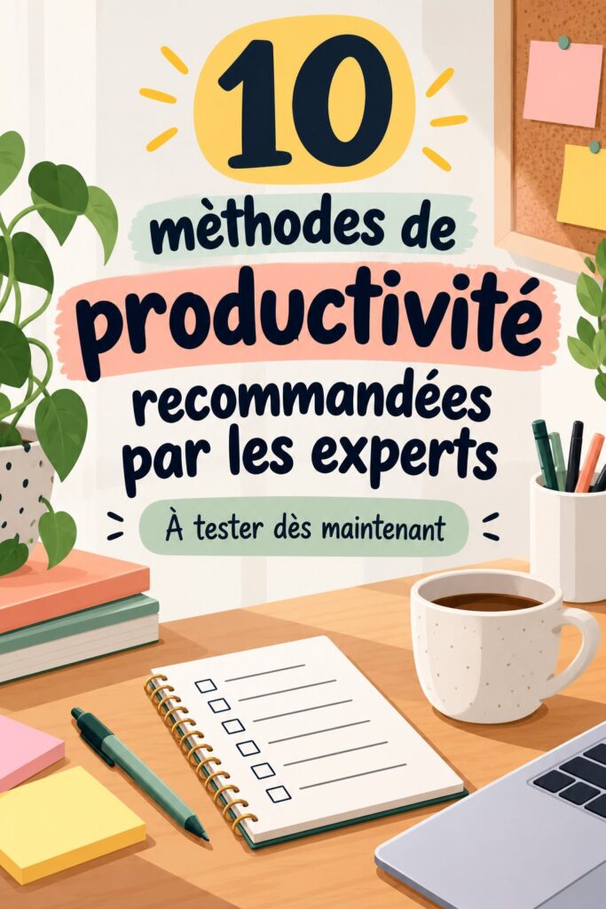 Image illustrant des techniques de productivité pour professionnelles