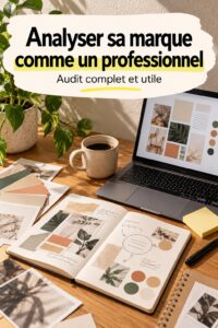 Femme professionnelle analysant un audit de marque UGC sur un ordinateur