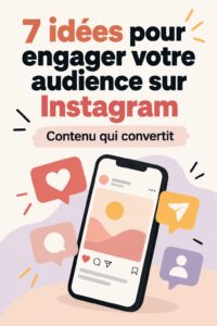Une femme créative travaillant sur elle-même pour créer du contenu engageant pour Instagram.