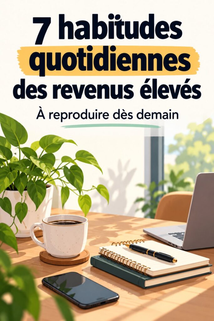 Femme d'affaires souriante regardant son ordinateur, symbolisant le succès financier via de bonnes habitudes