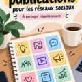 Une femme réfléchissant à des idées de publications sur les réseaux sociaux pour son entreprise B2B.