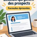 Exemple de résumé LinkedIn optimisé pour attirer des prospects dans le domaine B2B.