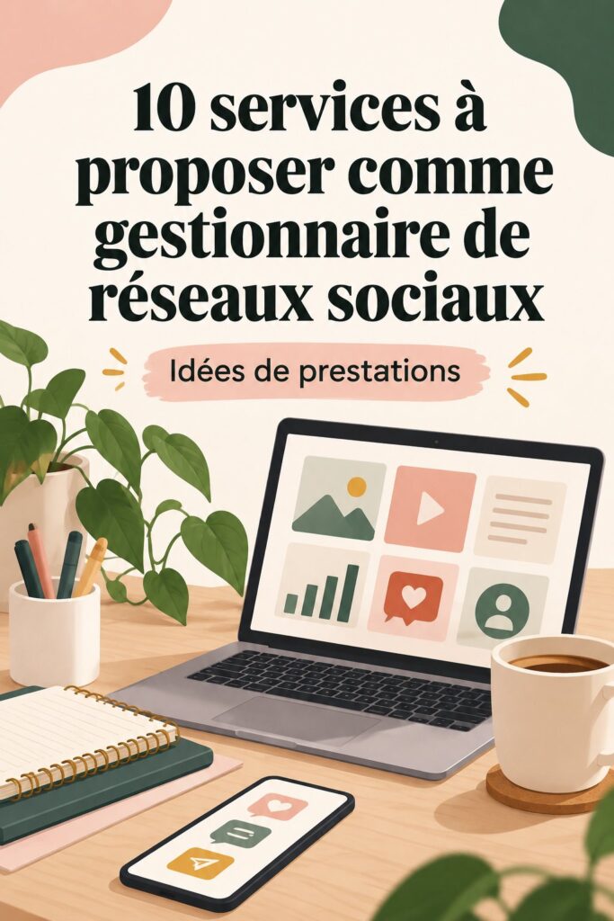Femme utilisant un ordinateur portable pour gérer des réseaux sociaux en tant que community manager.
