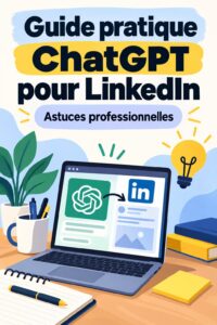 Une professionnelle utilise Chat GPT pour optimiser son profil LinkedIn.